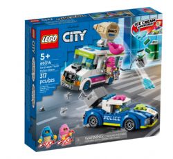 LEGO CITY POLICE - LA POURSUITE POLICIÈRE DU CAMION DE CRÈME GLACÉE #60314